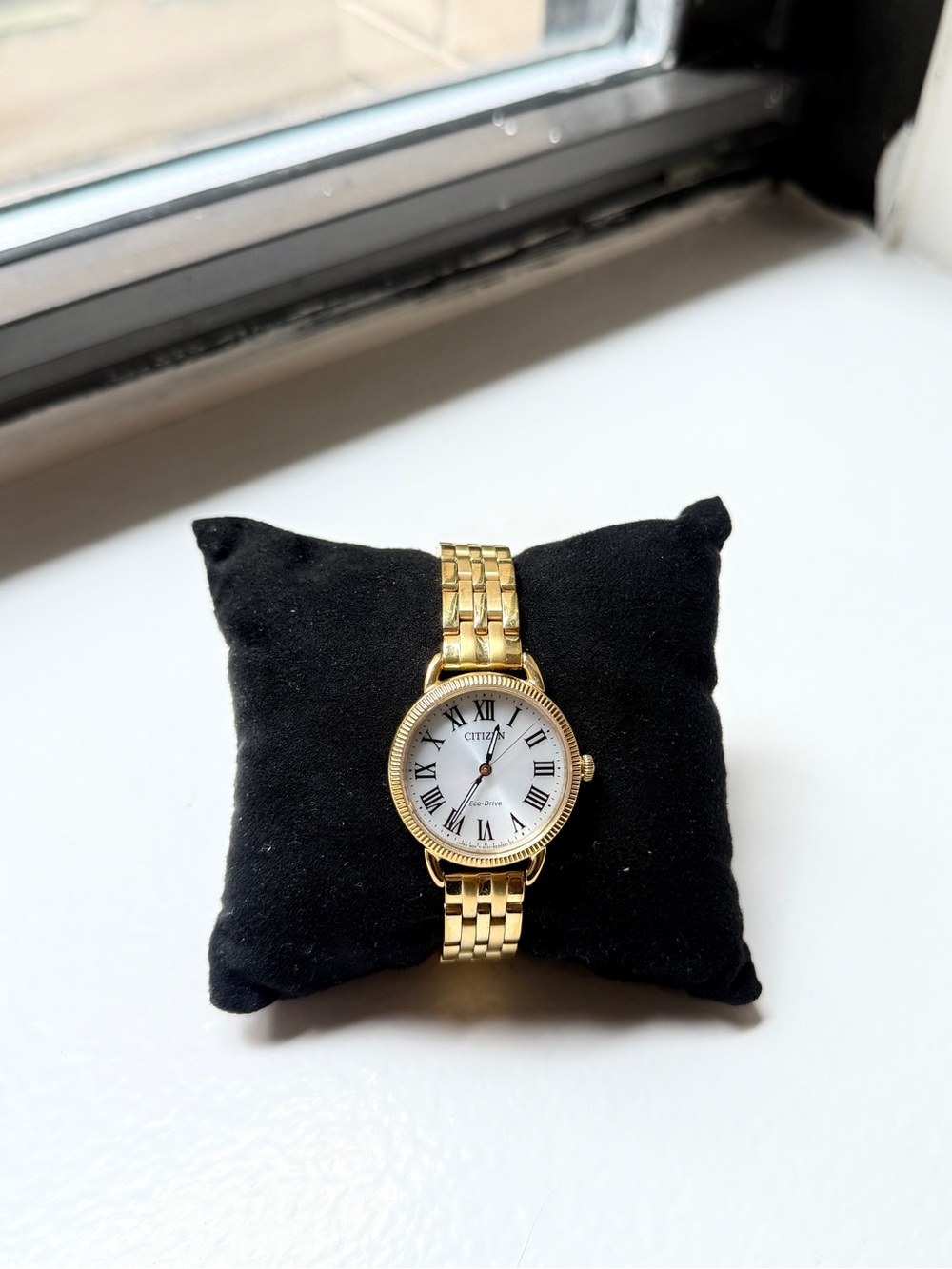 Citizen Gold Tone Women's Bracelet Watch with White Dial
